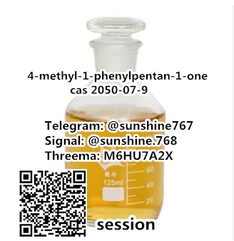 Telegram:@sunshine767 4-​methyl-1-phenylpentan-1-​one cas 2050-07-9