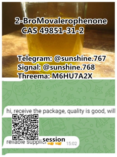 Telegram:@sunshine767 2-​Bromo-1-phenyl-pentan-1-​one CAS 49851-31-2