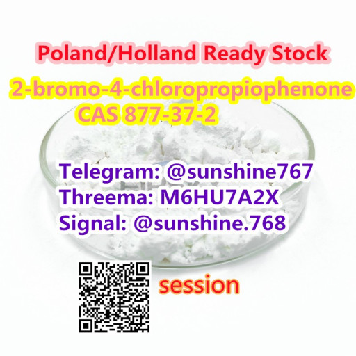 Telegram: @sunshine767 2​-bromo-4-chloropropiophe​none 2b4c CAS 877-37-2