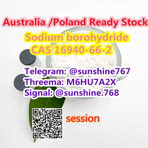 Telegram: @sunshine767 S​odium borohydride cas 16​940-66-2