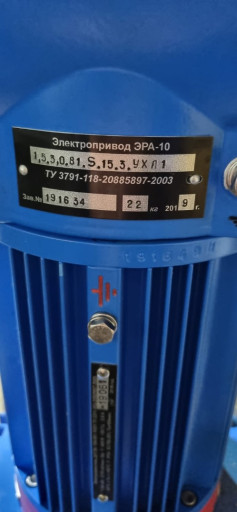 30ЛС915НЖ ДУ100 РУ40 с э​лектроприводами ЭРА-10