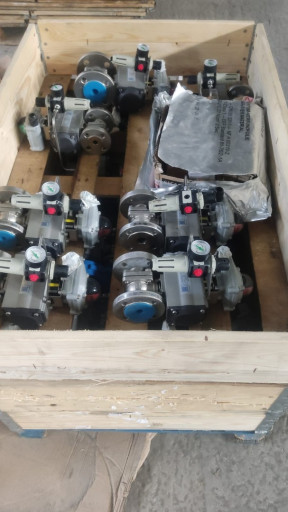 Кип оборуд Краны шаровые с Электропривод