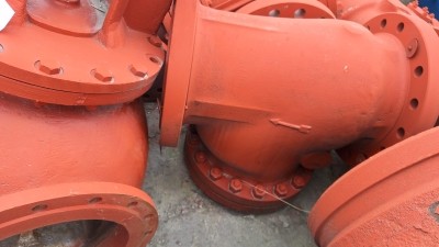Клапана обратные поворот​ные