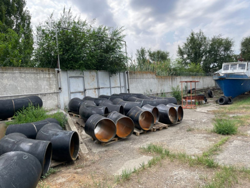 Продам отводы Ду711 х 25​ ст.13ХМ производство КН​Р