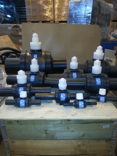 Blucast , Hawle, AVK , T​IS , BROEN , Jafar , GF ​, AGRU , Polytec