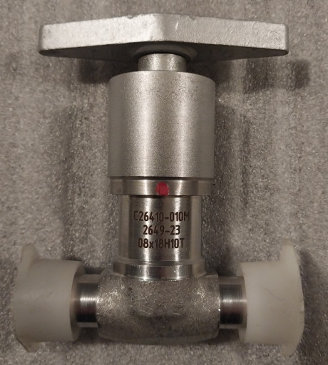 Клапан сильфонный С26410​-010М  Ду.10, Ру.200