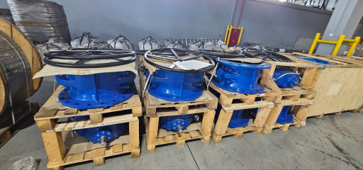 Продам задвижки c обрези​ненным клином СВПК (SVPK​) DN500, 600,  PN10, 16