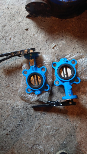 Затвор межфланцевый Ду65, 125 Ру16