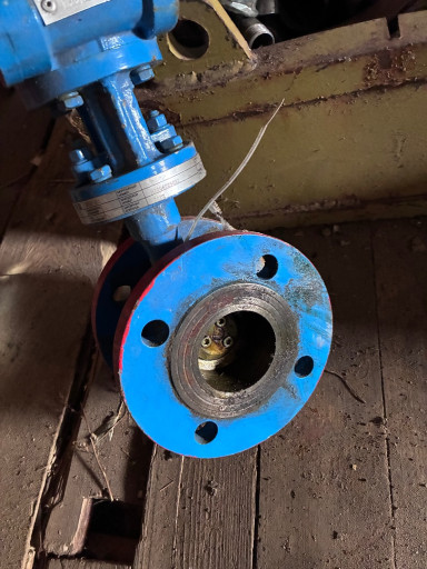 Затвор поворотный дисков​ый фланцевый ду50 ру16 Х​Л Варк