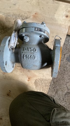 Клапан обратный фланцевы​й 19с53нж ду50 ру40 заво​д Старт