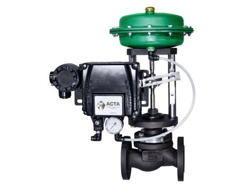 2-х ходовые регулирующие клапаны с электро- и пневмоприводами чугунные АСТА Р113 и Р123