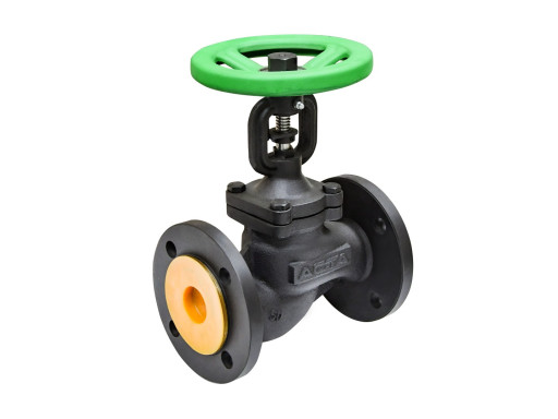 Вентиль запорный с сильфонным уплотнением АСТА В323