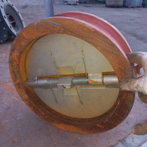 Продам клапан обратный д​войной ду300