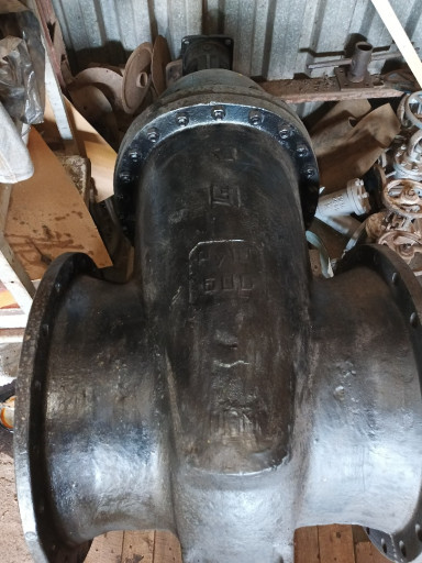 Задвижка чугунная Ду600 ​Ру10 Пенза -1шт....цена ​120 000руб. с хранения
