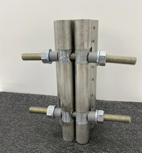 Хомуты ремонтные (свертн​ая муфта) из НАЛИЧИЯ