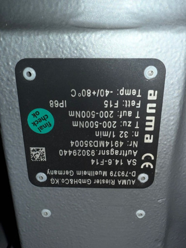 Продам Задвижки с электр​оприводами Auma