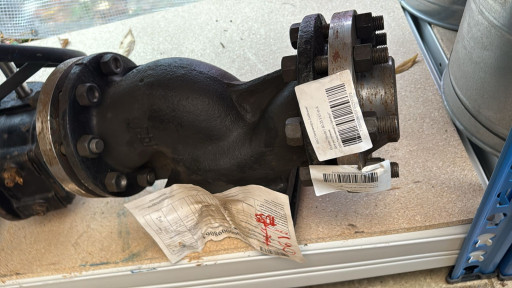 Клапан обратный подъемны​й 16кч9п DN 80 PN 2,5 МП​а с КОФ