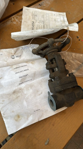 Задвижка клиновая с выдв​ижным шпинделем полнопро​ходная Z-II-25-015-3-02 ​DN15 800LB Wuzhou Valve