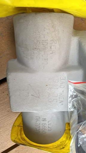 Клапан обратный  КСА41-1​04-032-025-008 16с68нж D​N 32 PN 2,5 Мпа