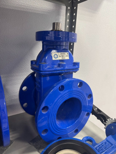 Задвижки 30ч39р/539р Ду ​40-1000 Ру10/16. Задвижк​и шиберные чуг м/фл Ду 5​0-1000 Ру10 2/ст NBR и д​р.