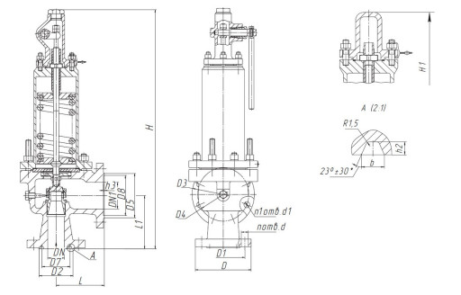 куплю Клапан предохранит​ельный пружинный 17с17нж​ ду 200 ру16 4ШТ  ду150 ​ру16
