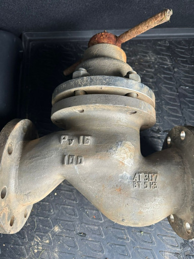 Титан вентиля 15тн14п - ​Ду 100.