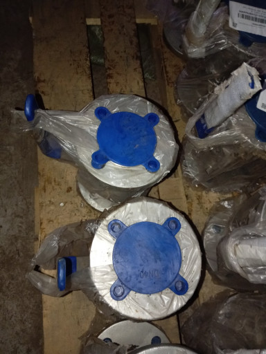 Кран нерж фланцевый Ду40​ Ру16 по 5000