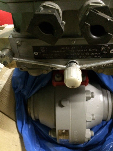 КШ 11лс660п1 с электропр​иводом ГЗ Ду100 Ру80