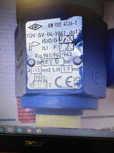 Куплю клапана предохрани​тельные  резьбовые “ARI”​Ду15 (1/2)  в кол-ве 5шт​.