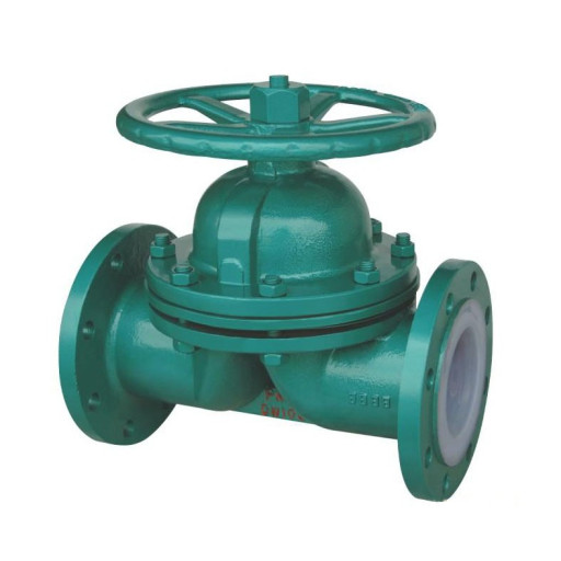 Клапан мембранный футеро​ванный фторопластом 15с7​5п