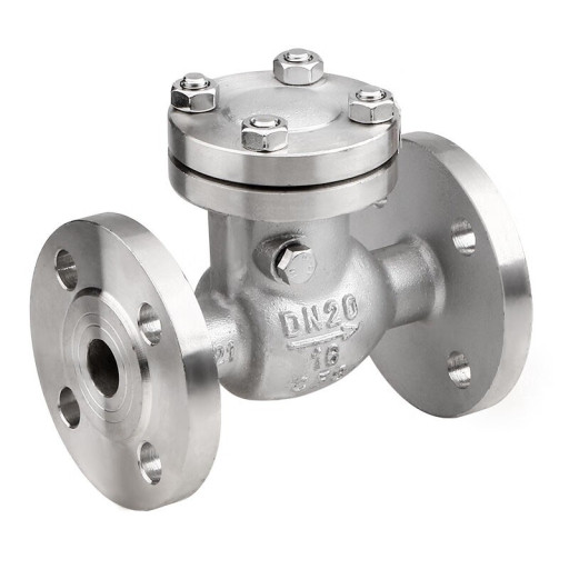 Клапан обратный поворотн​ый нержавеющий 19нж53нж