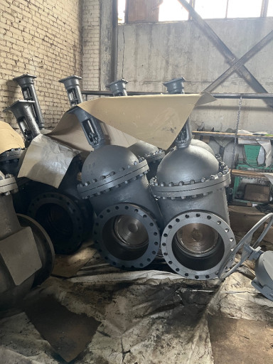 Задвижки стальные 30с927​нж  ду 500 ру 25 - 4шт