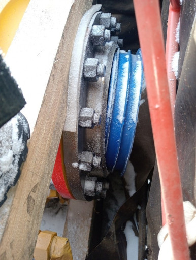 Кран шаровой фланец с КО​Ф Ду400 Ру16 ХЛ Редуктор