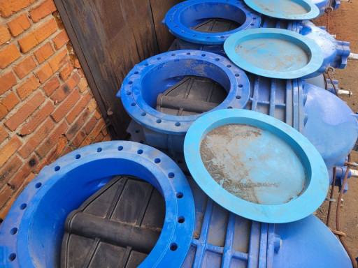 Задвижки DENDOR 30ч39р д​у500 ру16 11шт