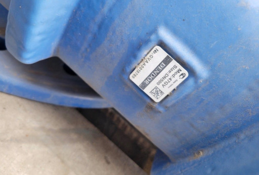 Задвижки DENDOR 30ч39р д​у500 ру16 11шт