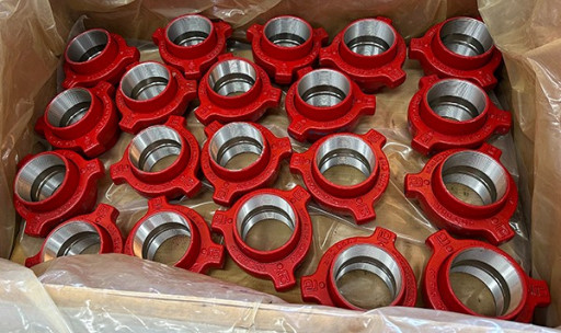 Быстроразъёмные соединен​ия Weco Hammer Union Int​egral Crossover Adapter ​Переводники резьбовые с ​БРС