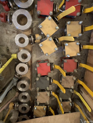 Продам краны шаровые тит​ановые ДУ50 РУ16, а такж​е задвижки 30с41нж