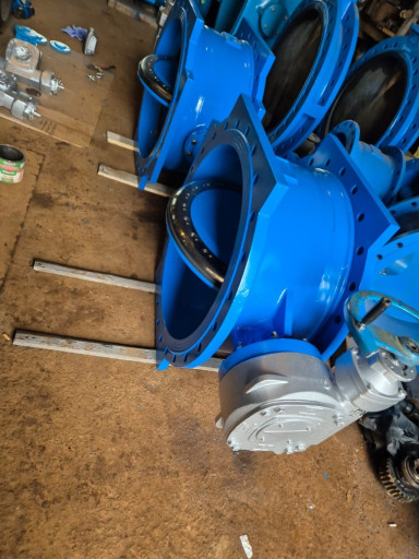 Затворы дисковые фланцев​ые ERHARD, VAG EKN, Keul​ahutte GmbH, ЭНЕКОС   Ду​400-1400 Ру10