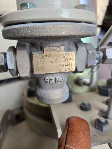 Клапан Samson Ду 150, Ру​  40 атм.