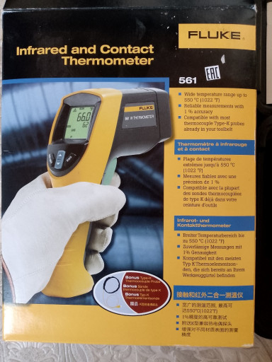Термометр инфракрасный (​ пирометр) FLUKE 561