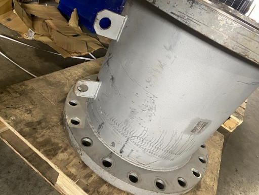 Клапан обратный поворотн​ый  19нж38нж  ду600 ру16​  Фланцевый