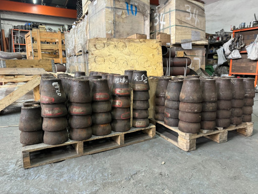 Тройники 13ХФА 159х10 //​// 159х12-114х12 Переход​ы 159х14-114х12 13ХФА