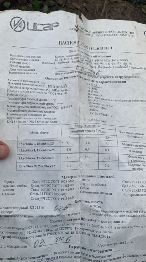 Клапан 15лс68нж
