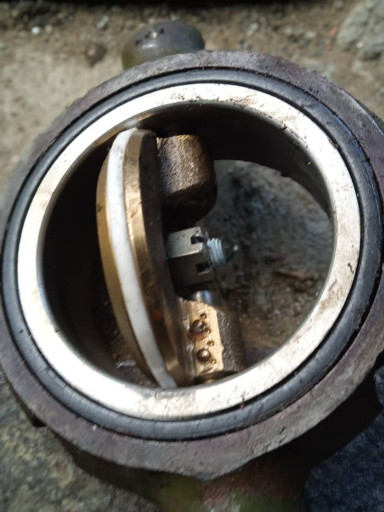 Дисковый затвор на топли​во