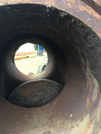 Клапан обратный стальной​ 350х64