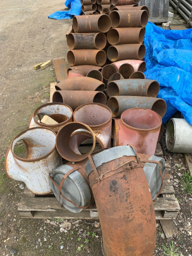 Отводы, тройники 50р за ​КГ