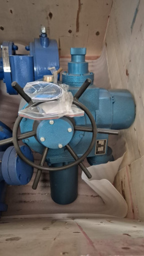 Предлагаем Затворы п.при​варку ДУ 600 РУ 25 трехэ​-ые с эл.приводом диск С​F8 корпус 09г2с -4 штуки