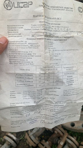 Клапана 15лс68нж Ду15. Д​у20. Ду25.