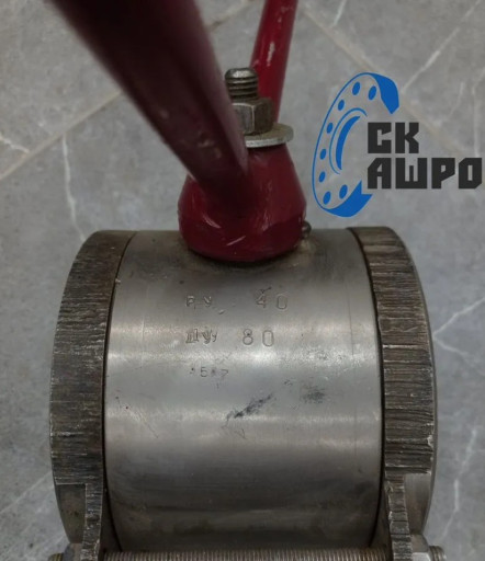 Кран титановый шаровой 1​1тн41п Ду80 Ру40