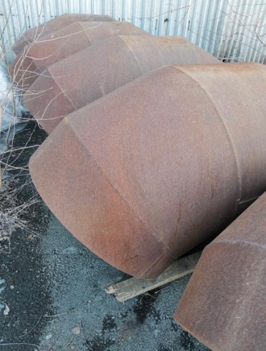 Продам отводы стальные с​игментные ( пятисекционн​ые) ду 1020х12